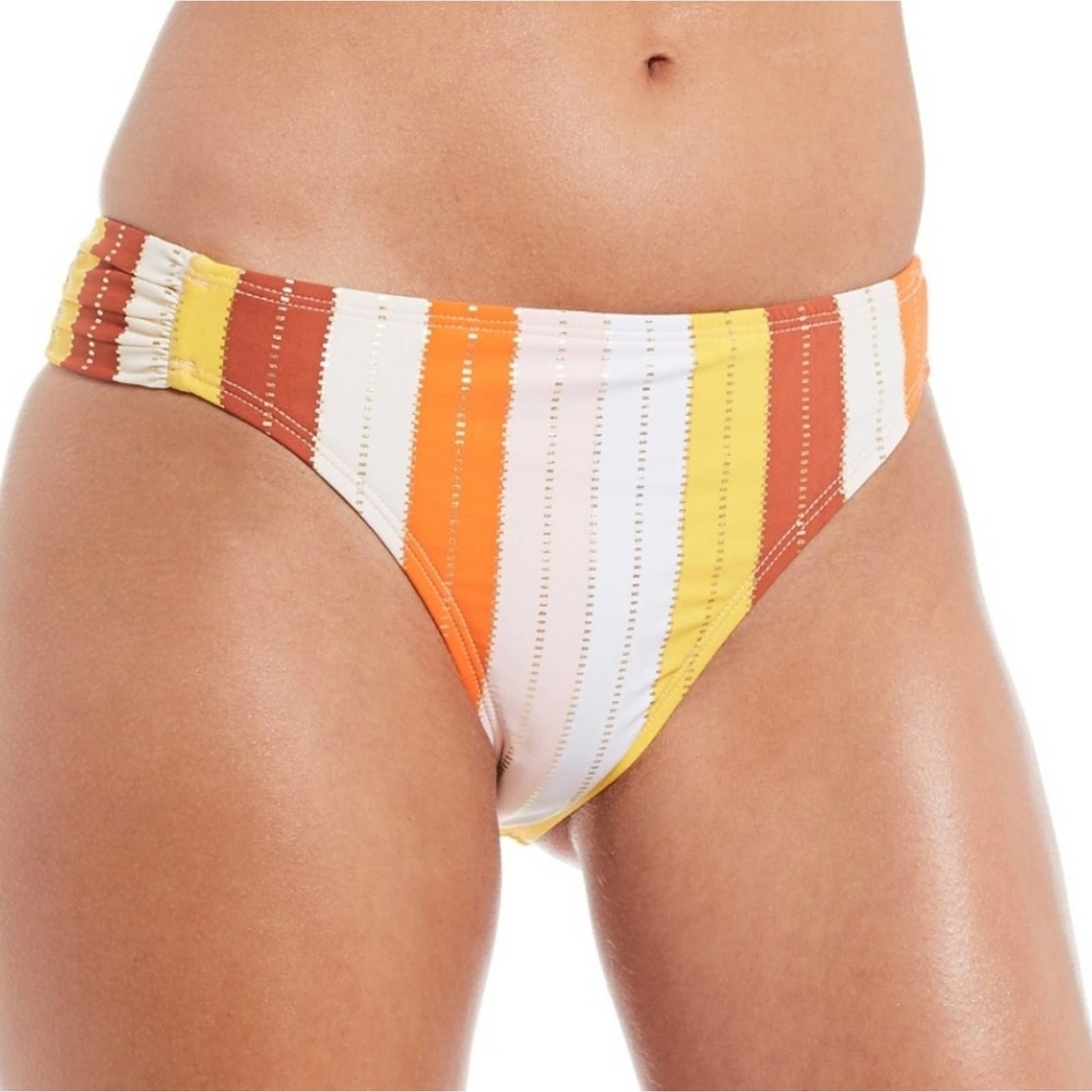 Gibson Latimer Nostalgia Stripe Bikini Bottom XL